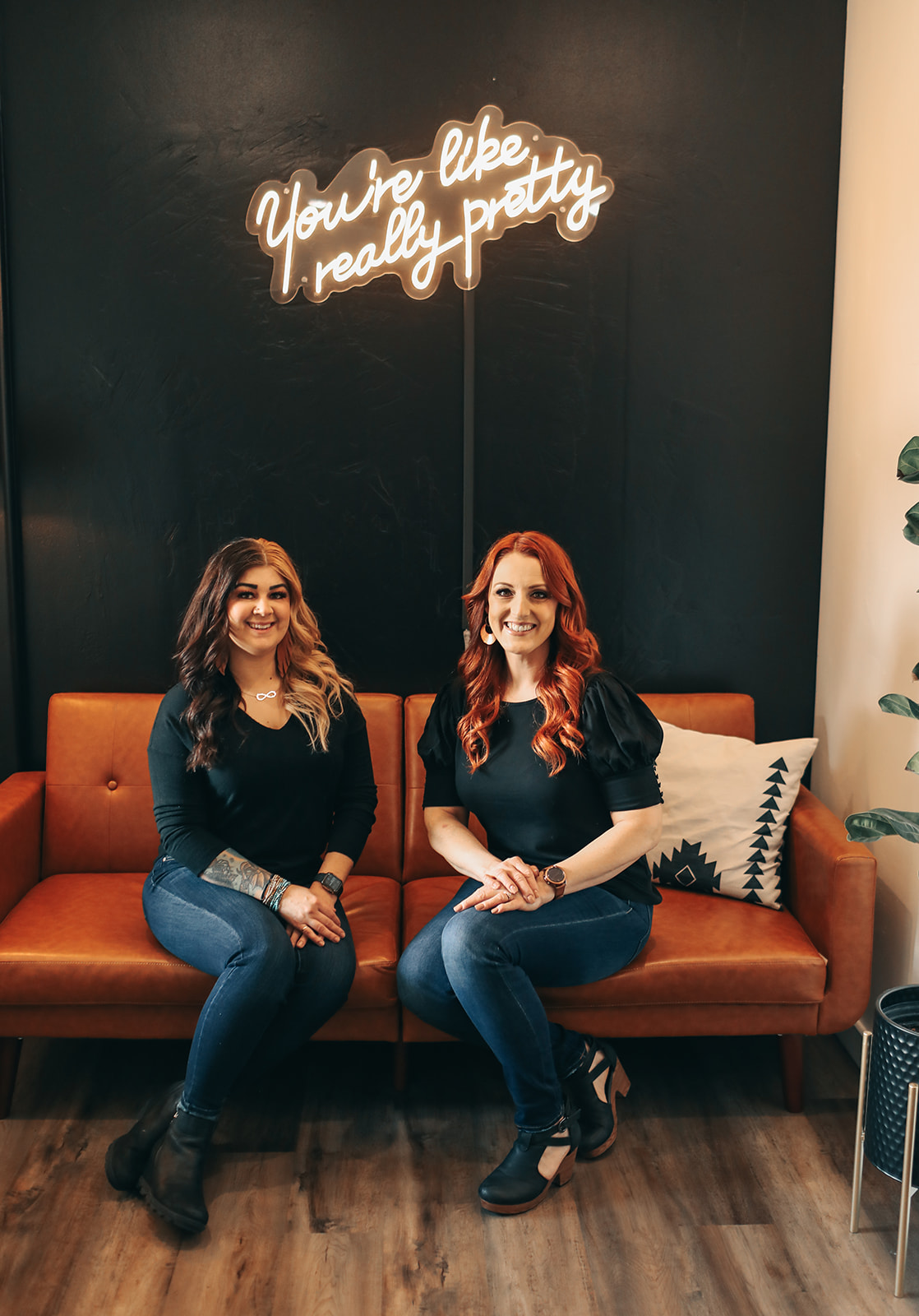Courtney Christie and Rebecca Whitmore, owners of Salon Elevation